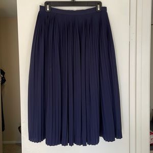 Pleated J. Crew Skirt